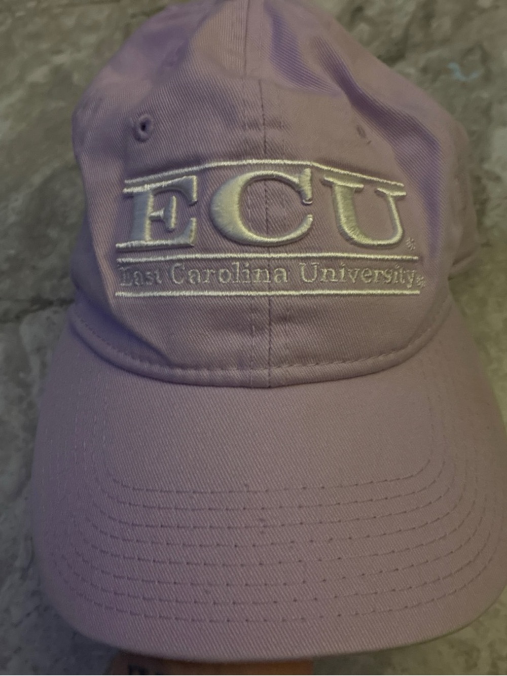 East Carolina University (ECU) Lavender Baseball Cap